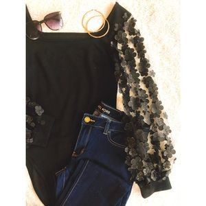 ROMWE Tops - Black long sleeve bodysuit ROMWE Tops - Black long sleeve bodysuit